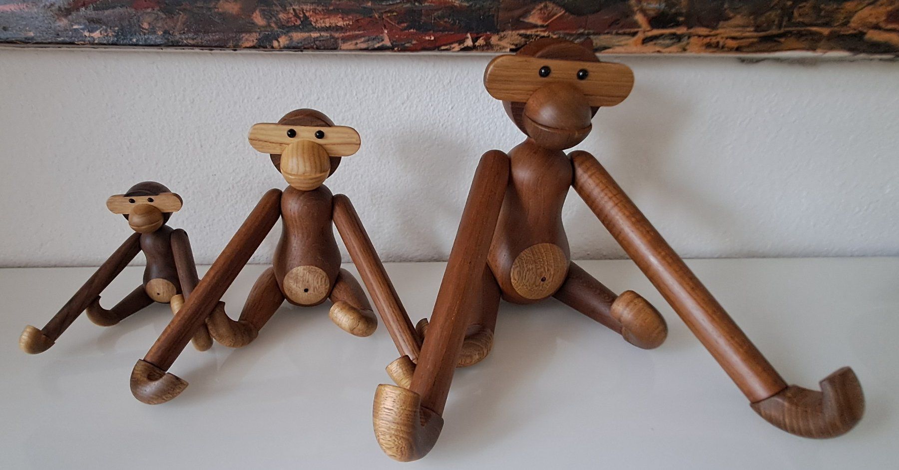 Figuren: Holzaffe gross nach Kay Bojesen – Neu (gemäss Beschreibung) aus Wallisellen von monbijoux009