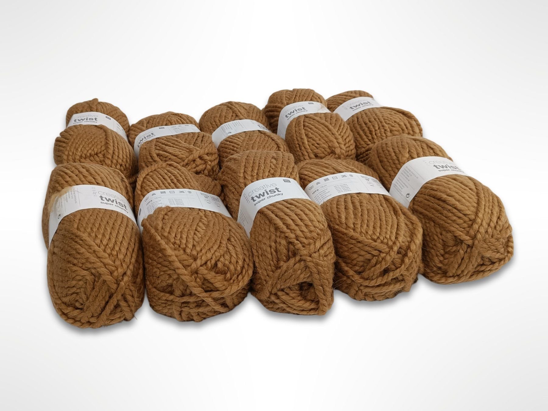 Lana: RICO DESIGN dicke Wolle Kamelbraun 10 Stk. – Nuovo (secondo la descrizione) da Suhr venduto da Restwert_Suhr 1