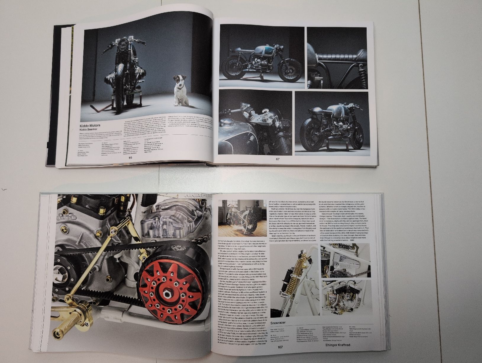 Libri: Cafe Racer The Ride 1 & 2. Custom Bikes – Usato da Liesberg Dorf venduto da legatus 4