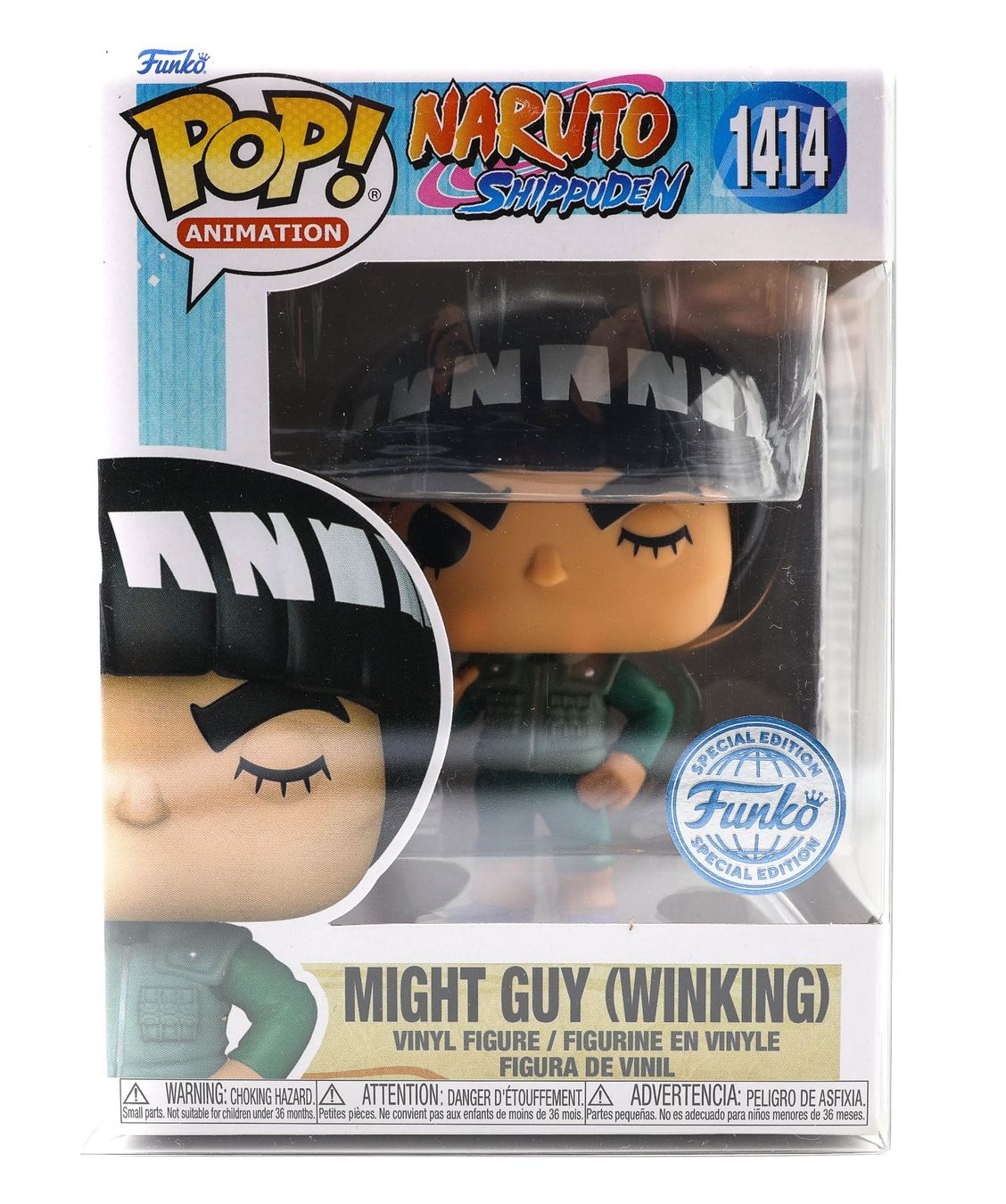 Funko Statuette: Might Guy Winking #1414 [SE] Funko POP Naruto - NEW – Nuovo e nell'imballaggio originale da Paudex venduto da dindeboy