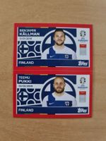 Topps EURO 2024 Sticker FIN 14 / FIN 15