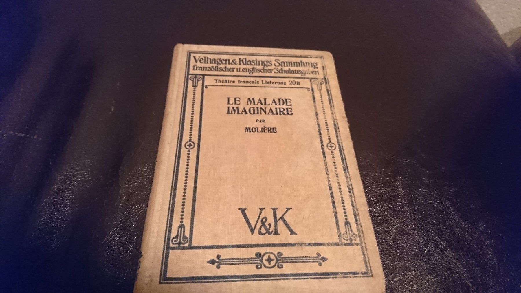 Libri: Molière - Le malade de imaginaire – Usato da Remetschwil venduto da Privatflohmi