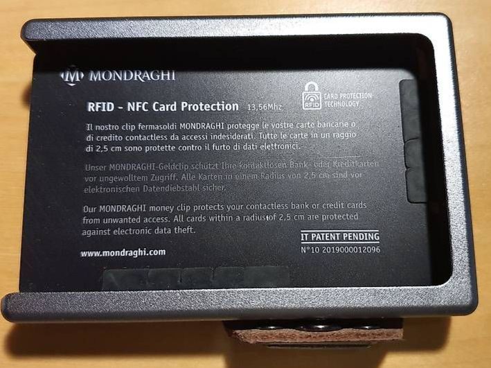 Brieftaschen: MONDRAGHI Portemonnaie/Kartenhalter – Neu (gemäss Beschreibung) aus Mastrils von Sun10 2