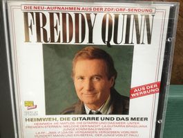 Freddy Quinn CD - Heimweh, Gitarre und das Meer.   u