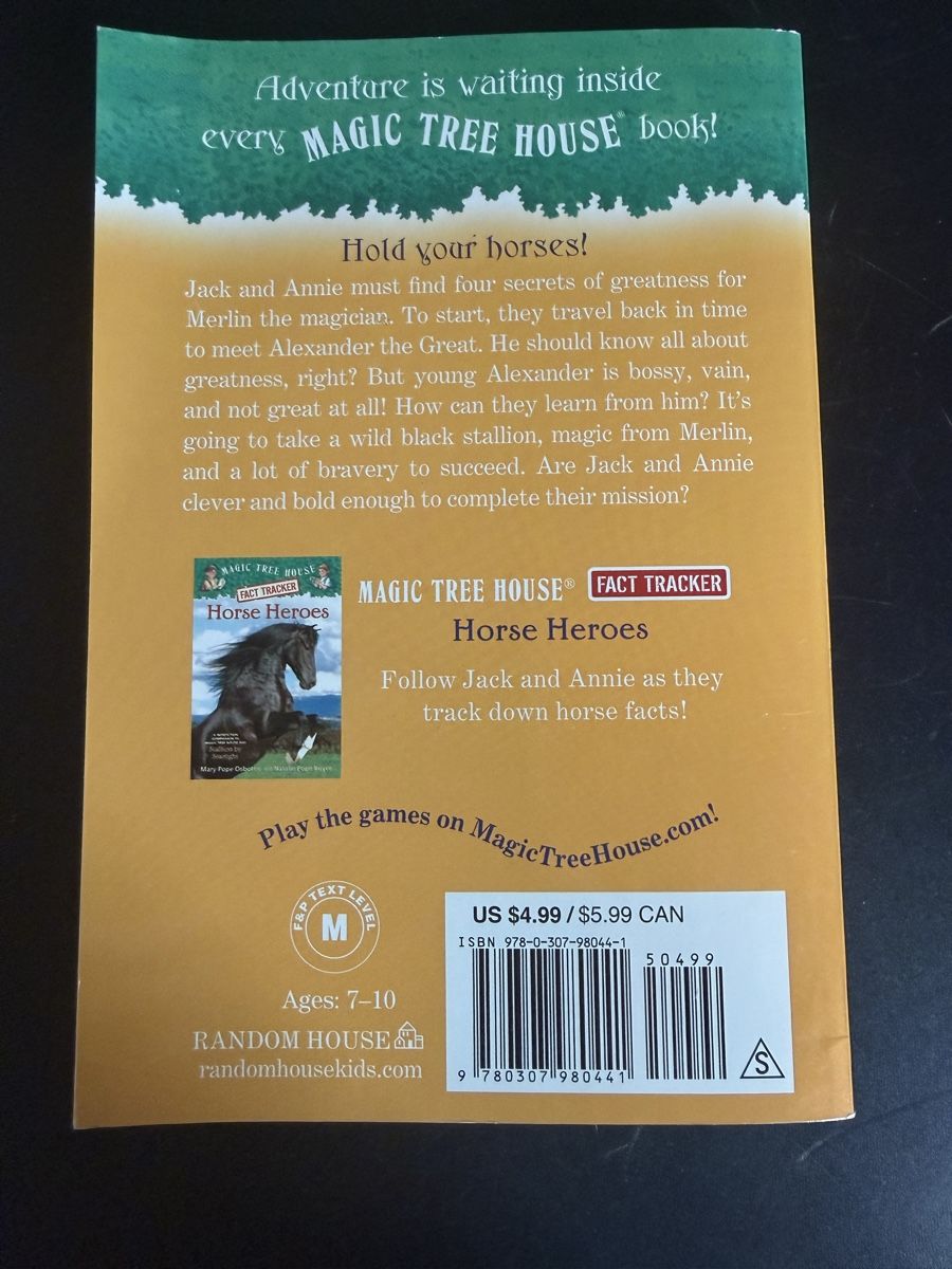 Libri: Magic Tree House 49 Stallion by Starlight – Nuovo (secondo la descrizione) da Thalwil venduto da MB-7 1