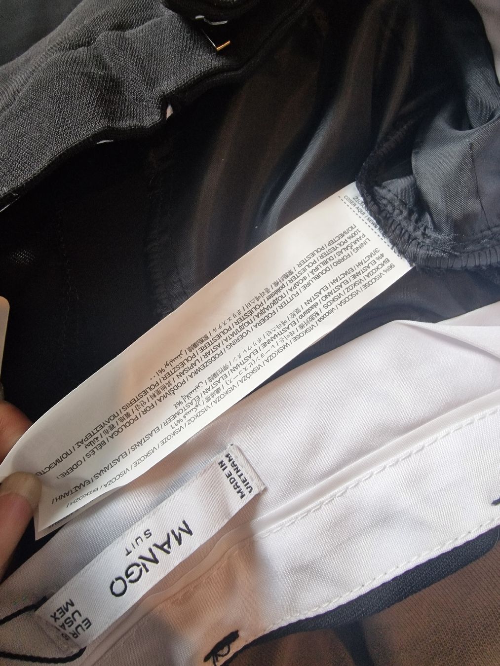 Mango Pantaloni: Mango Suit Hose schwarz – Nuovo e nell'imballaggio originale da Balgach venduto da kimo1 3