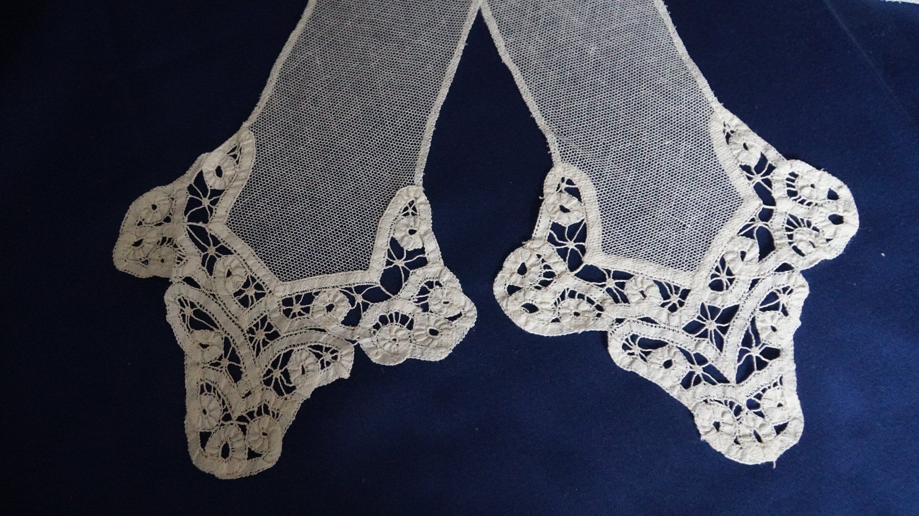 Foulard & Sciarpe: Schal Tüllspitze 170x 10cm – Usato da Bern venduto da Antikbatik 3