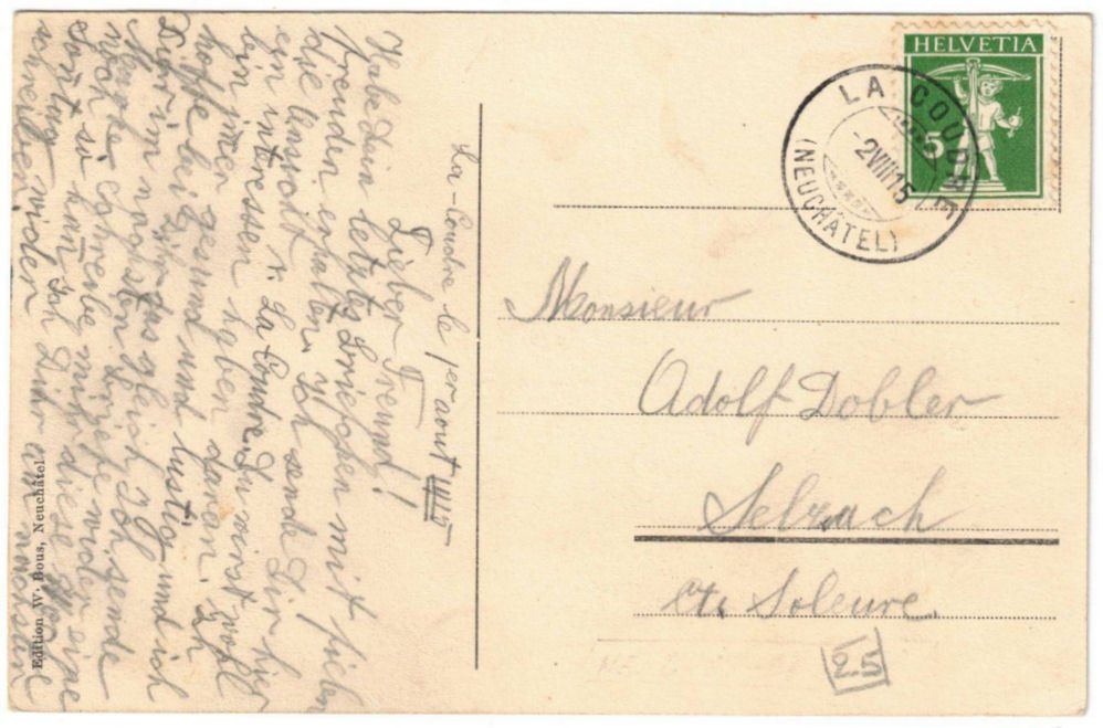 Cartoline postali: Chaumont - Standseilbahn – Usato da Binningen venduto da Mountainrider 1