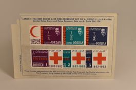 Jordanien 1963 – Rotes Kreuz & Roter Halbmond