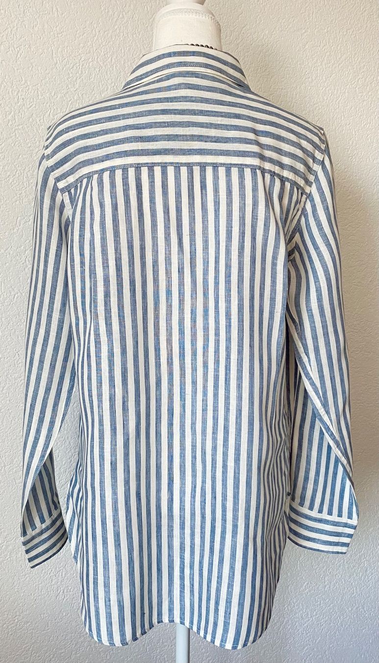 Camicette: L.L.Bean Hemdbluse aus Leinen Grösse M – Usato da Oberwil BL venduto da Leni-Mischi 1