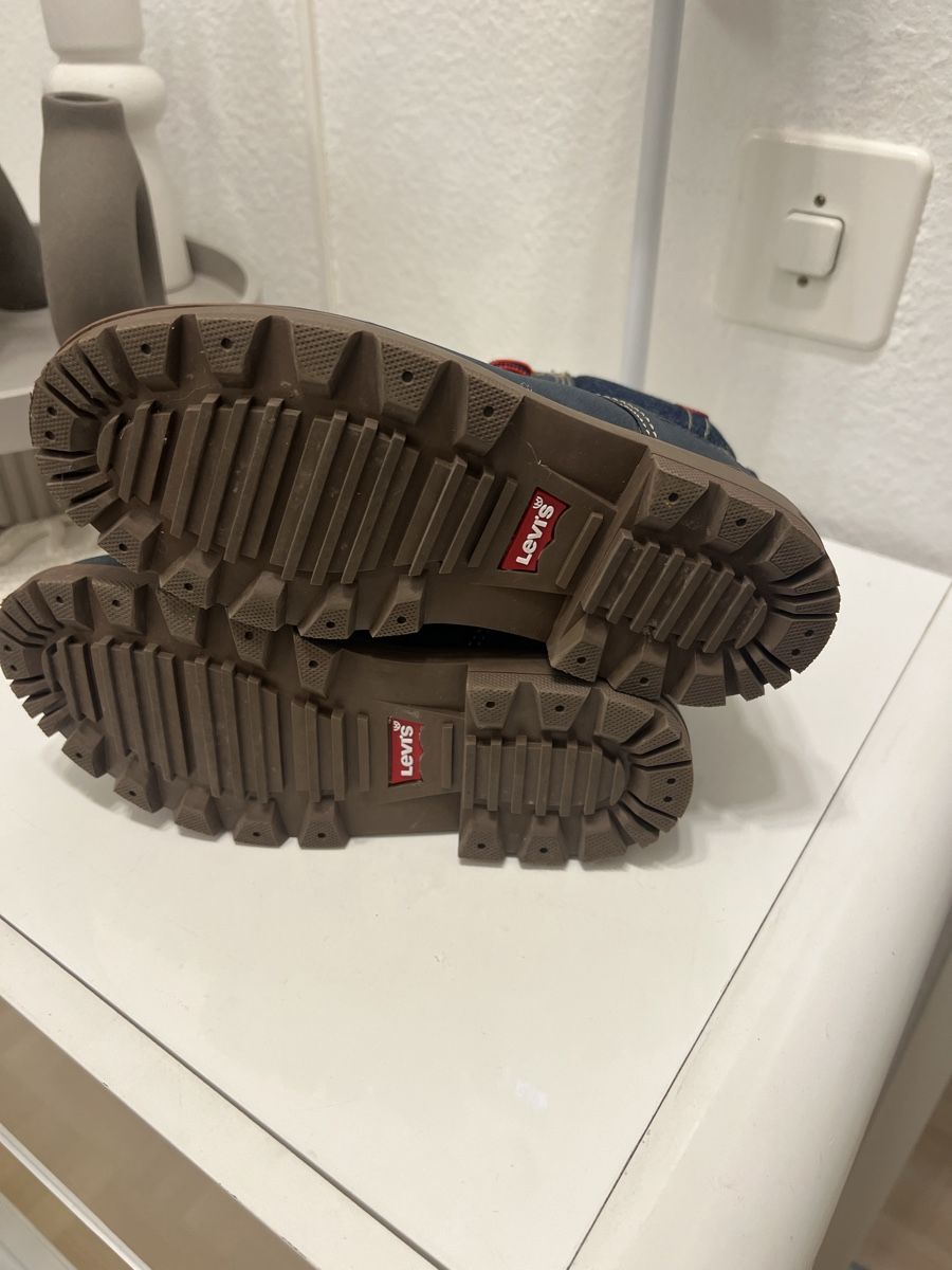 Levi's Scarpe per ragazzi: LEVIS LEDERBOOTS NAVY NEU GR 33 – Nuovo (secondo la descrizione) da Basel venduto da theo-g77 5