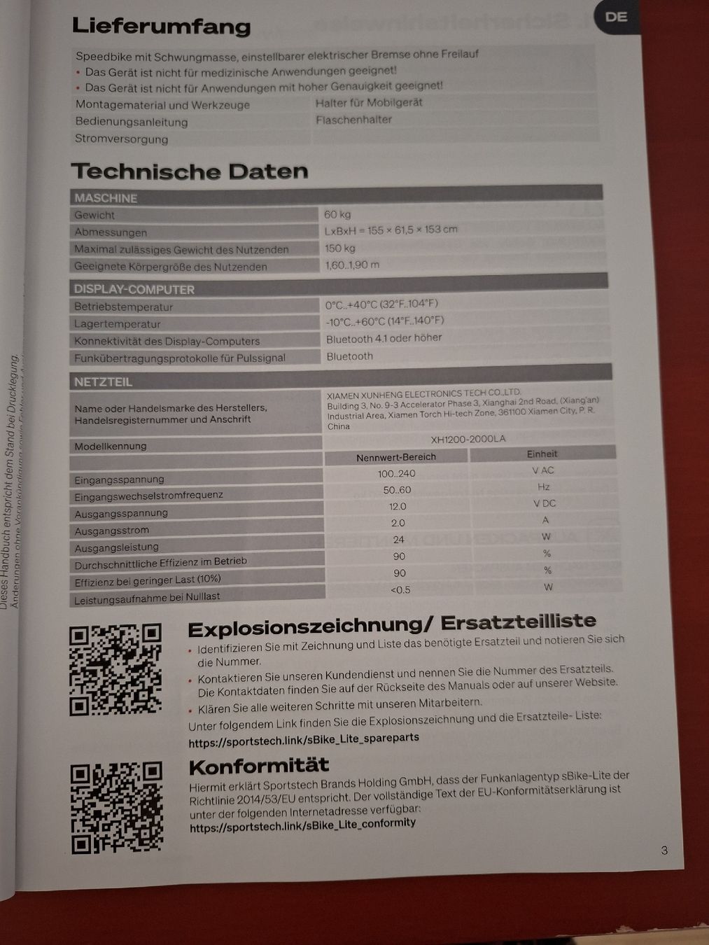 Hometrainer: Sportstech sBike Lite  – Gebraucht aus Aadorf von Hupfgump 1