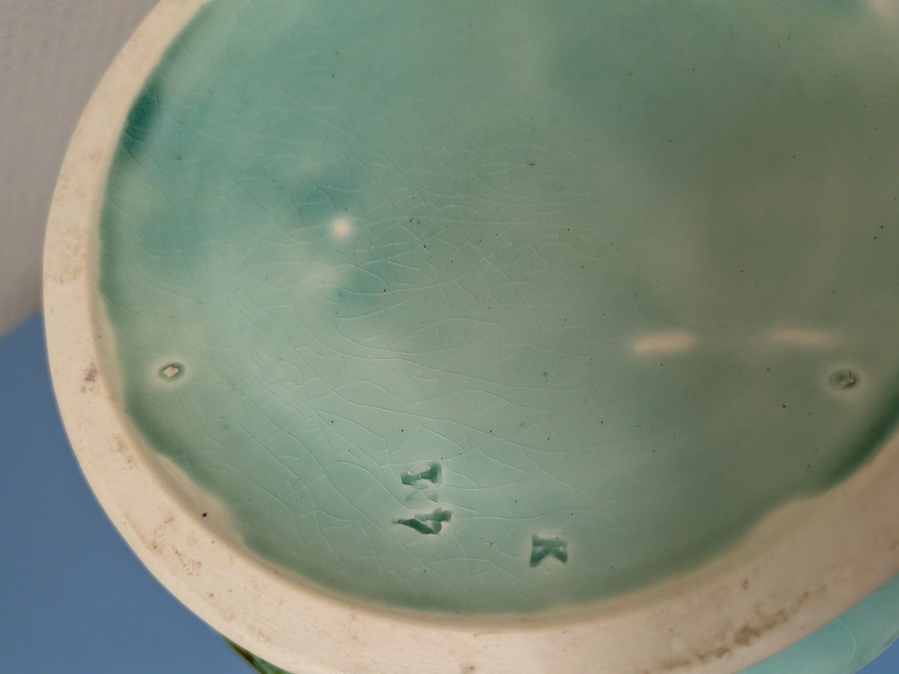 Caraffe: Antiker Krug Faience Keramik – Usato da Emmen venduto da Brockofsky 6