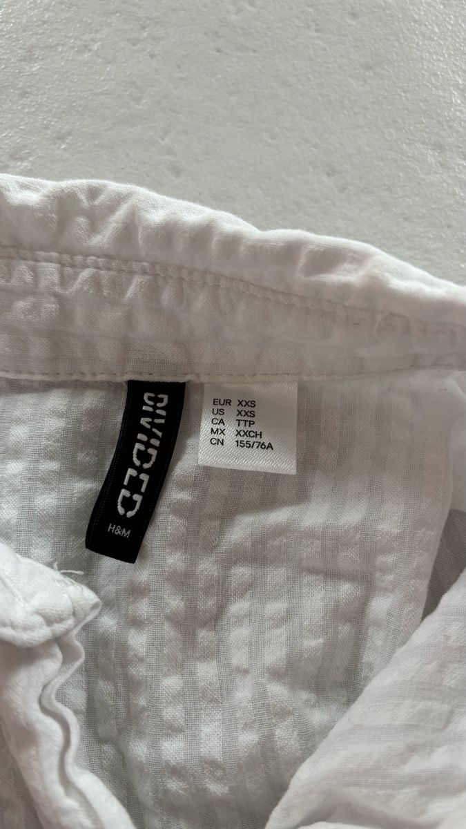 H&M Camicette: Bluse H&M weiss XXS – Usato da Seengen venduto da sa_land 5