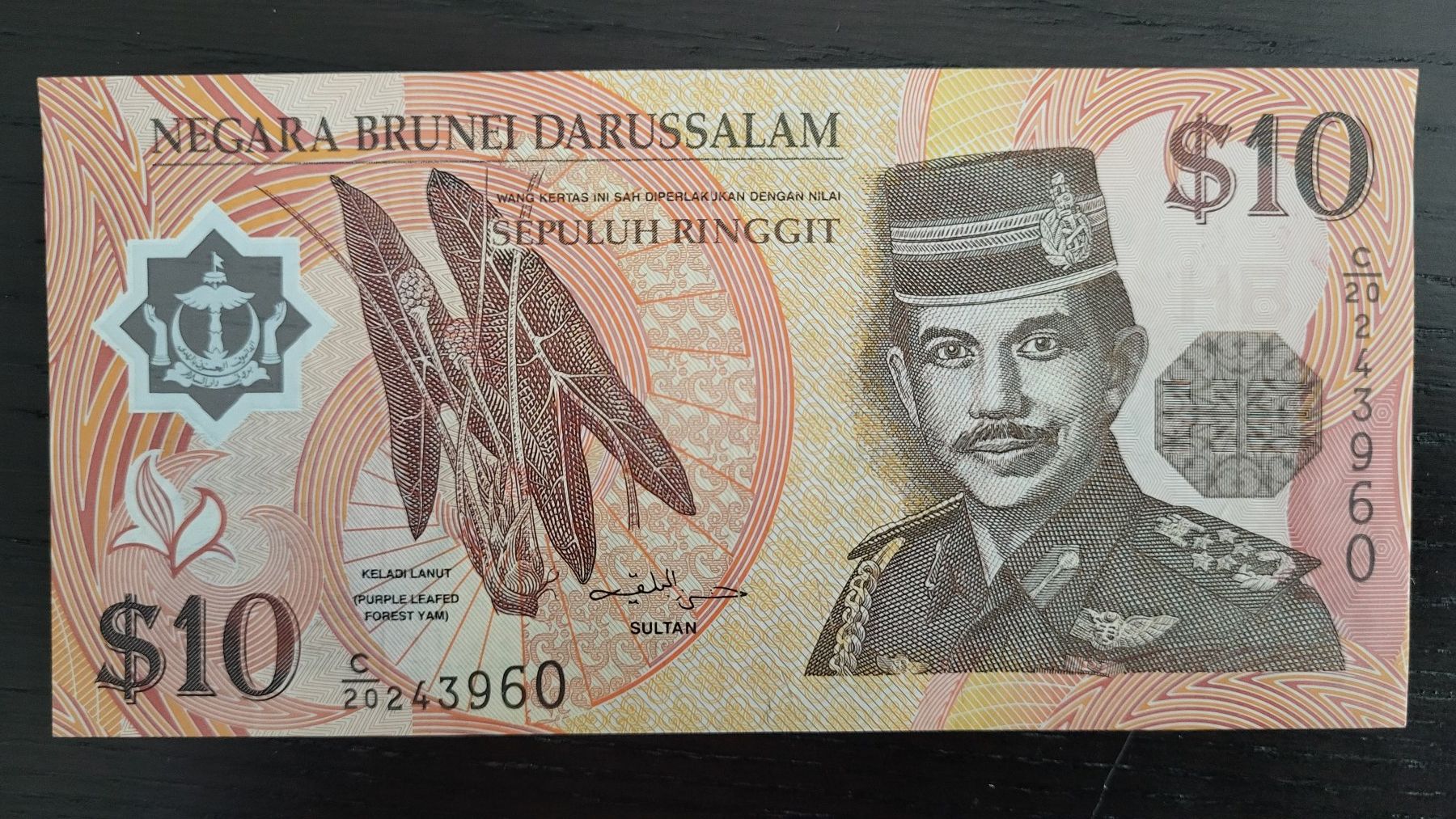 Banconote: Brunei 10 Dollar Note, 2020, UNC – Nuovo (secondo la descrizione) da Schindellegi venduto da Peter8834