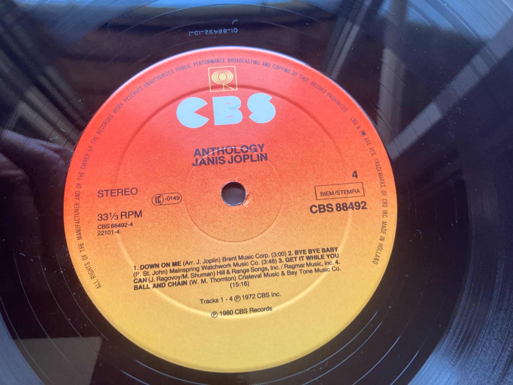 Dischi in vinile: Janis Joplin – Usato da Aarwangen venduto da Jukebox3 9
