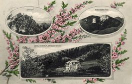 Langenbruck  BL  -  Pension ERIKA, Bölchen & Anken.  um 1920