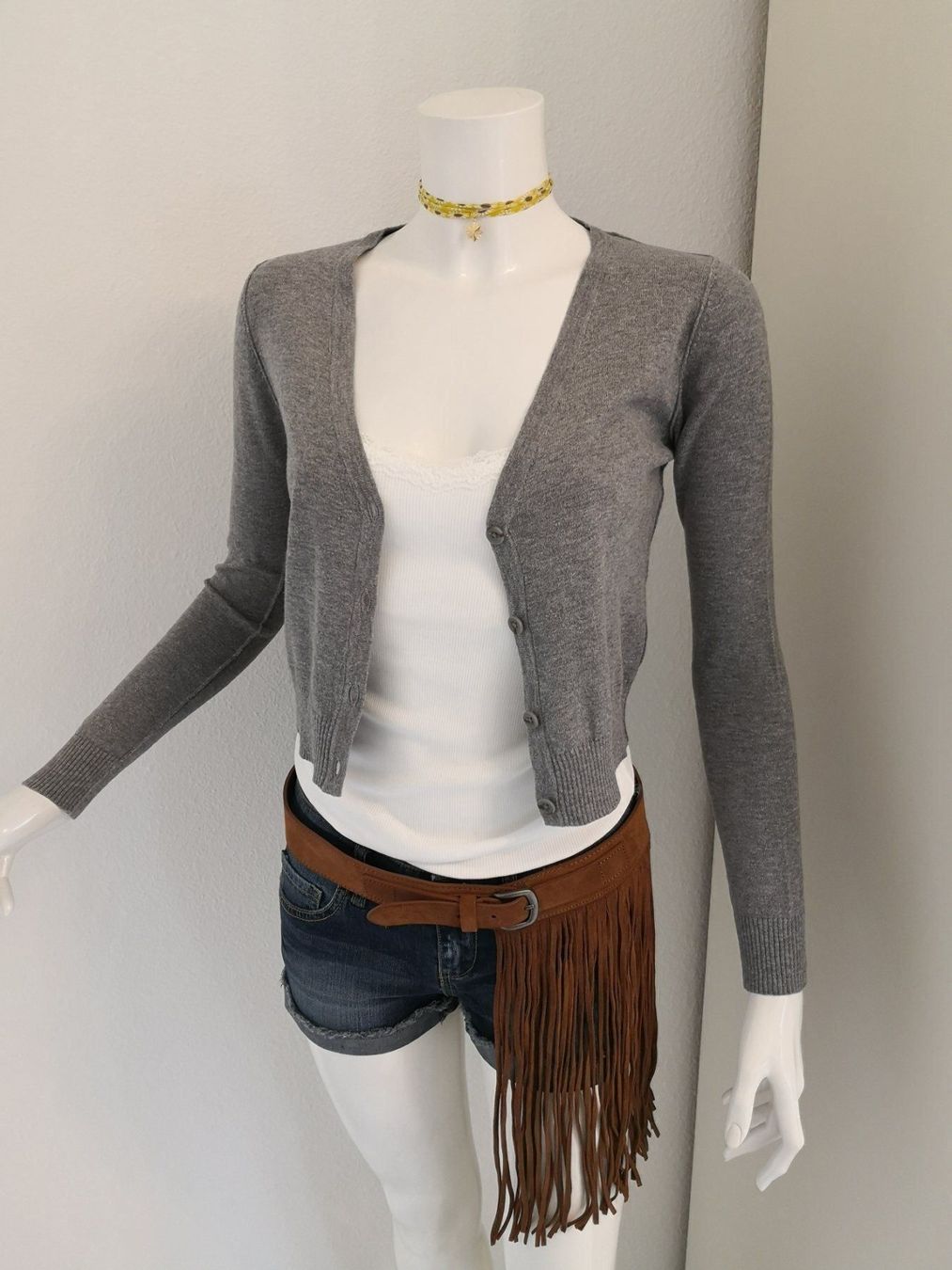 Mango Giacche: 🤩MANGO STRICK-JACKE GRAU KURZ NEU – Nuovo (secondo la descrizione) da Olten venduto da Naja-Twins-Twins 7