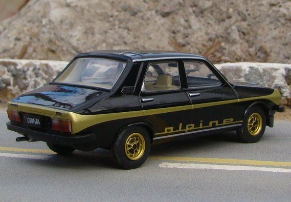 Renault Modellini d'auto: Renault 12 Alpine 1978 schwarz / gold – Nuovo e nell'imballaggio originale da Gerlafingen venduto da espero88 4