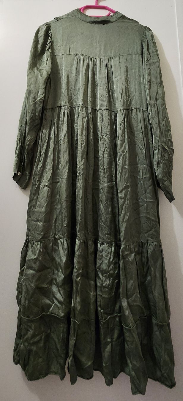 Vestiti: Robe longue kaki en viscose Italienne  Millenium TU – Usato da Niedergösgen venduto da Eva2410 2