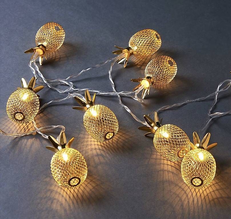 Lichterketten & Leisten: Lichterkette Ananas – Gebraucht aus Luzern von VStore