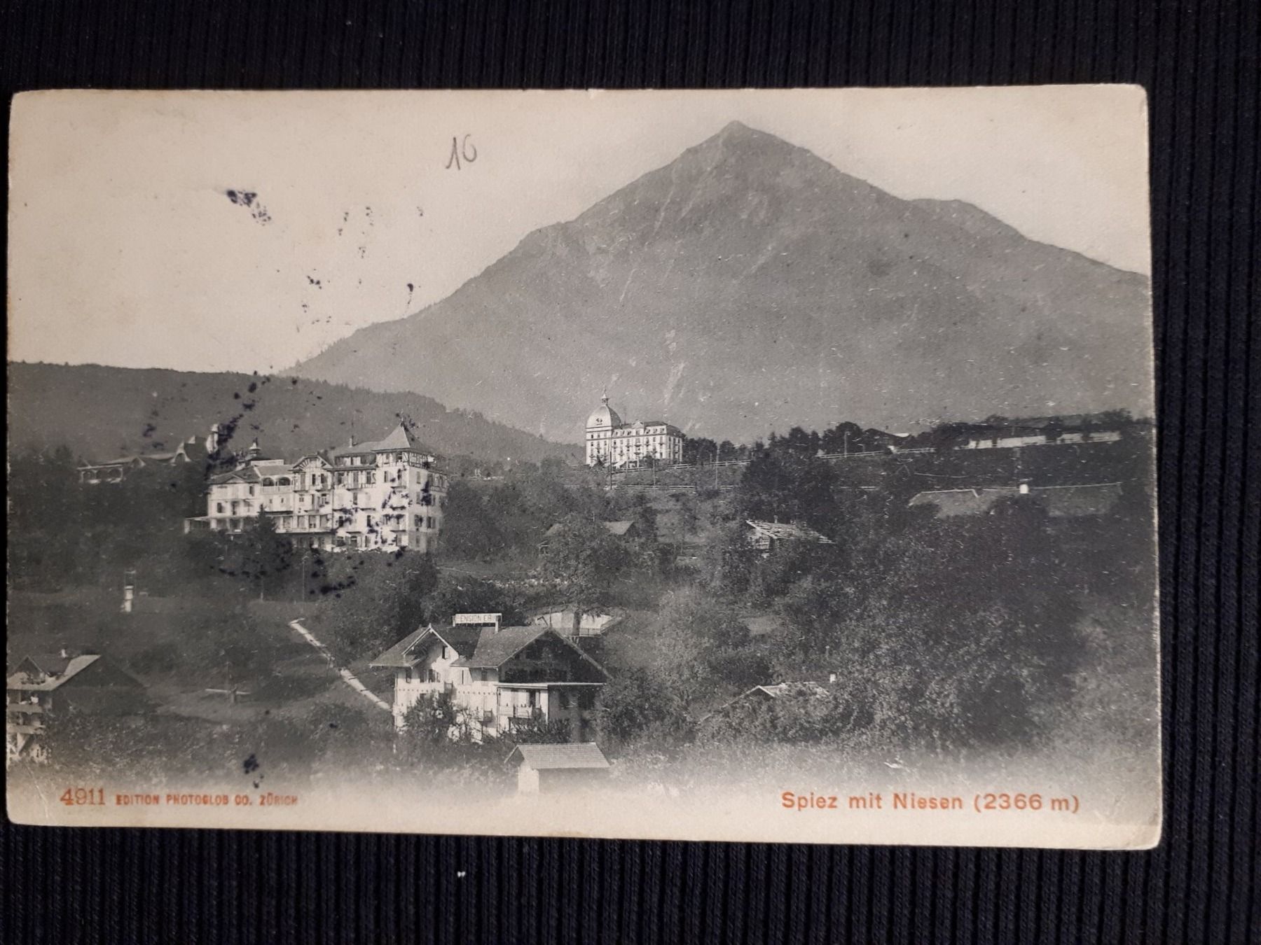 Cartes postales: SPIEZ 1907 – D'occasion à Ponto Valentino par giorgia06