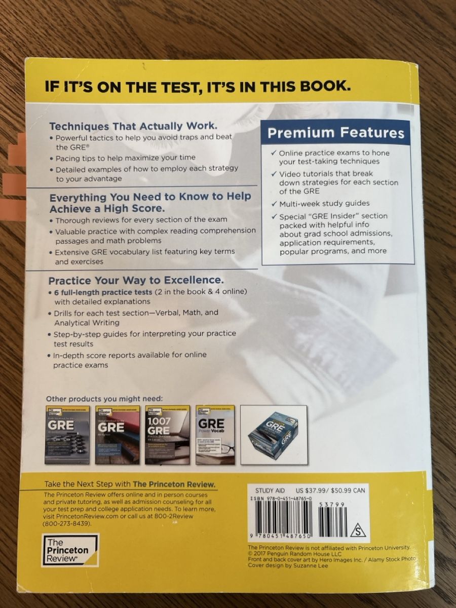 Livres: Bücher-Set: Cracking GRE Premium – D'occasion à Zunzgen par ver_27c7 2