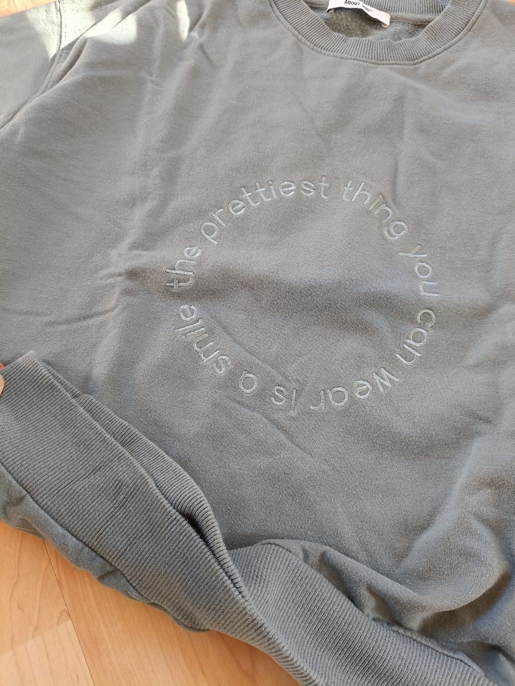Pullover & Sweatshirts: Eco Damen-Sweater in dunklem Mint, Grösse 36 – Gebraucht aus Adliswil von Vimovi 2