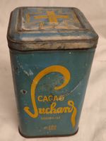 Wunderschöne alte Blechdose von SUCHARD CACAO 15 cm