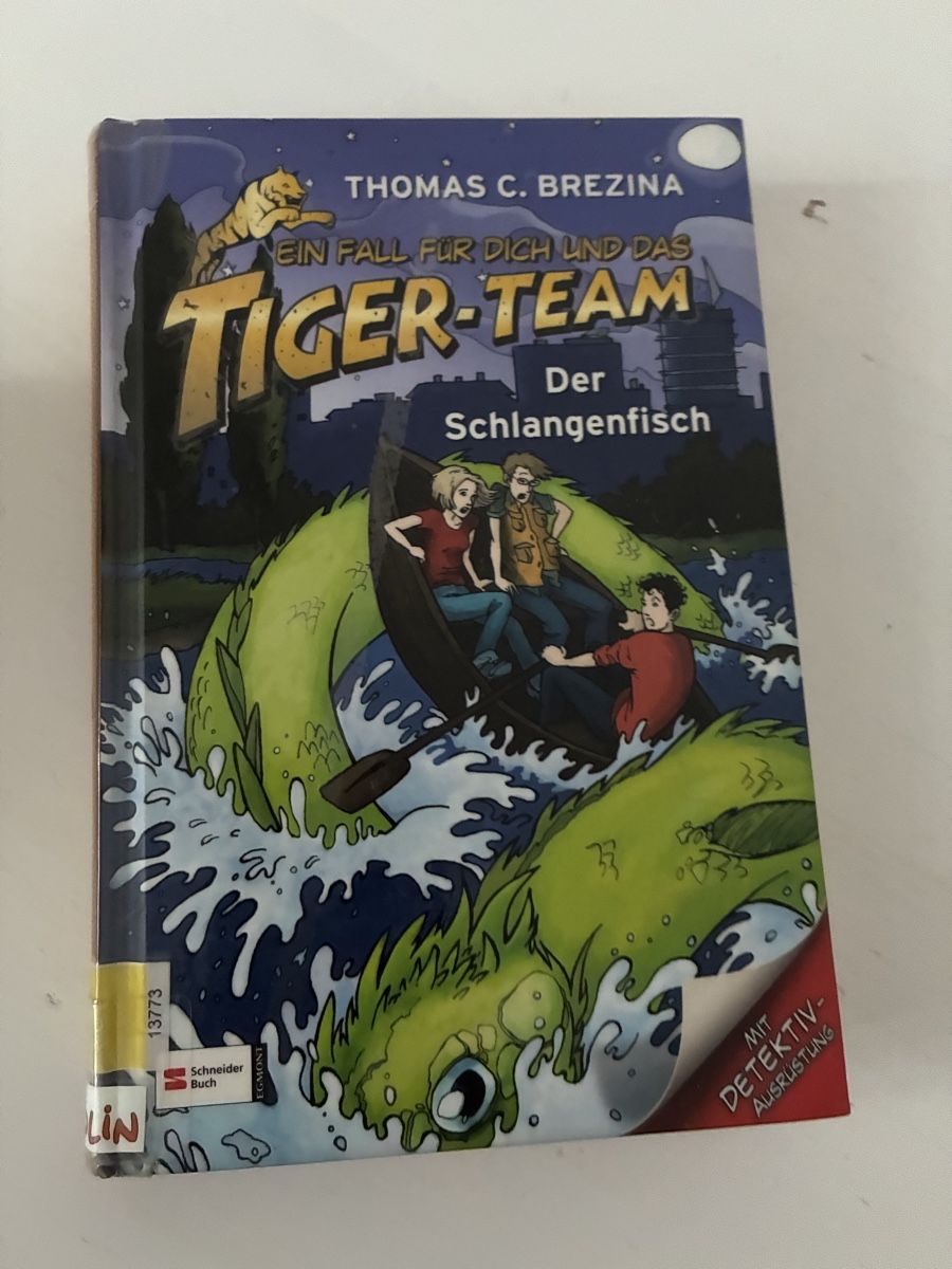 Libri: Tiger-Team Der Schlangenfisch Thomas C. Brezina Buch – Usato da Wettingen venduto da ric_xm6x