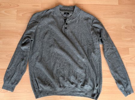 Pullover - F+F grau Strick Gr. 3XL / XXXL