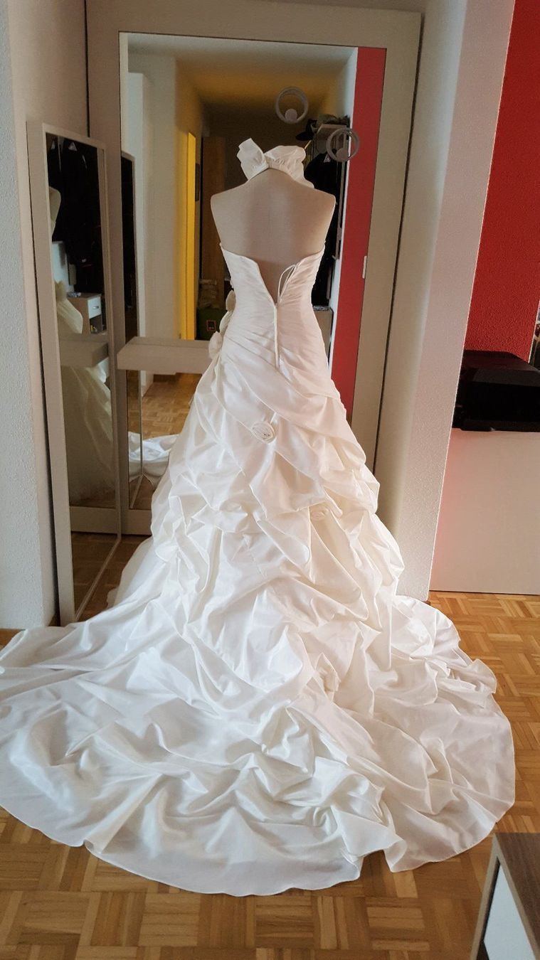 Kleider: Brautkleid Bellice Gr. 32/34, ivory – Neu (gemäss Beschreibung) aus turbenthal von lory300zx 3