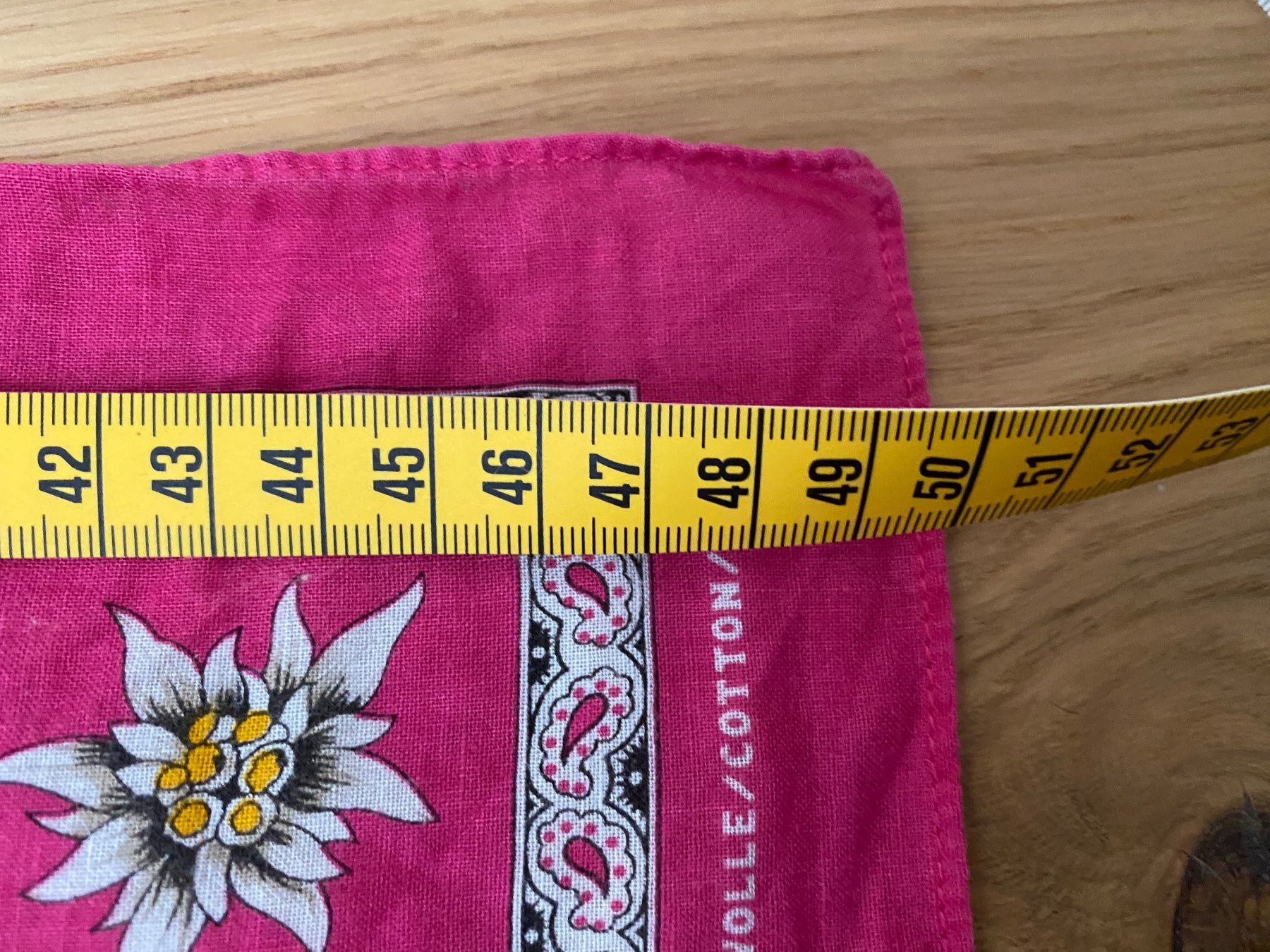 Foulard & Sciarpe: 2x Edelweiss Halstücher Baumwolle ca 48x50 cm – Usato da Einsiedeln venduto da PaedeK84 3
