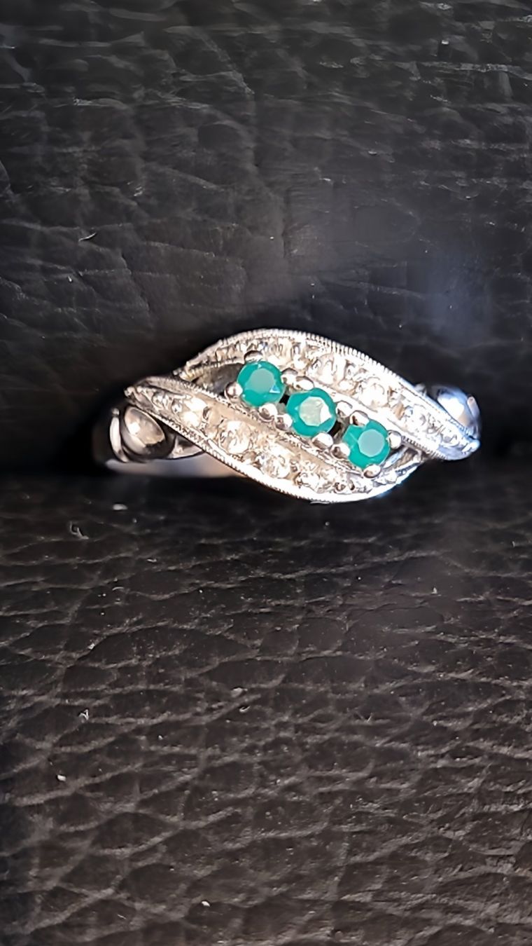 Ringe: Bague vintage élégante en argent – Neu (gemäss Beschreibung) aus Genève von ELISABETHF03