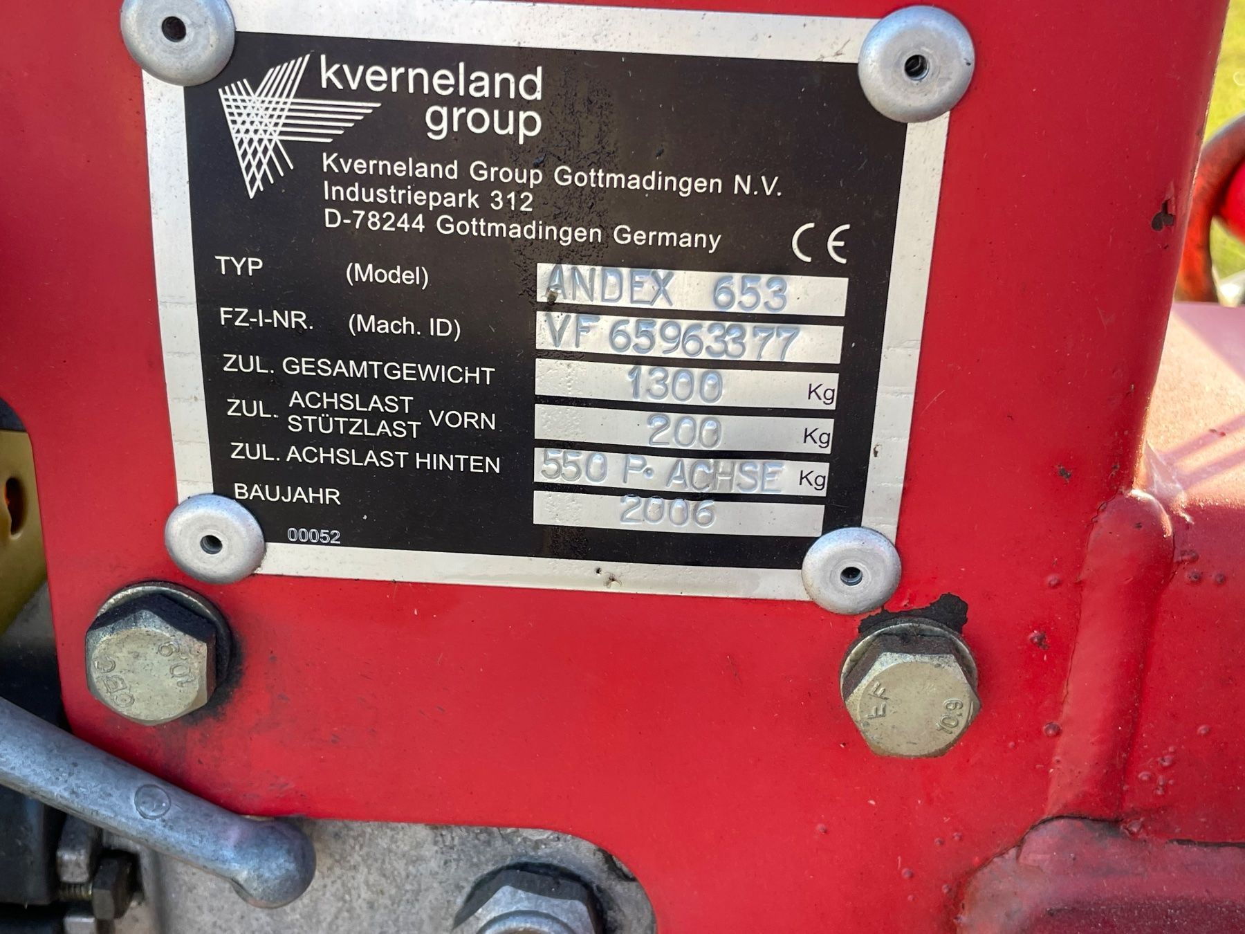 Fauchage: Doppelschwader Vicon Andex 653 – D'occasion à Neuwilen par muehlethaler-technik 5