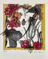 Spoerri Daniel,, Original handsignierte Farbserigrafie