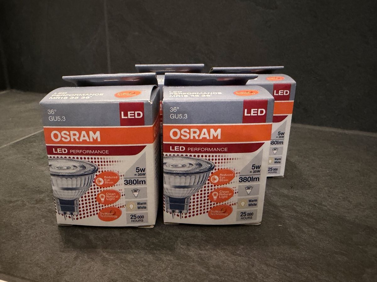 Osram Lampade: OSRAM LED Performance Spots – Nuovo e nell'imballaggio originale da Bern venduto da Chramonn