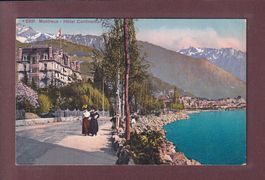 MONTREUX - Hôtel Continental - Quai