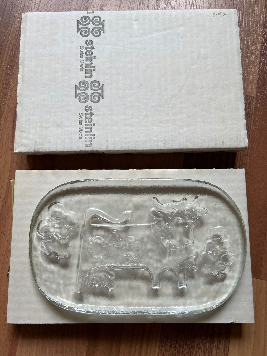 Piatti di portata: Steinlin Butterplatte - Schweizer  im Originalkarton! – Nuovo e nell'imballaggio originale da Villnachern venduto da RicardoMary 1