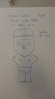 Tonfigur Idolillo de Soya Chan Chan Peru 1000 Jahre alt