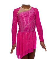 Eiskunstlauf Eislauf Kürkleid 10 / 134-140 neu mit Etikett