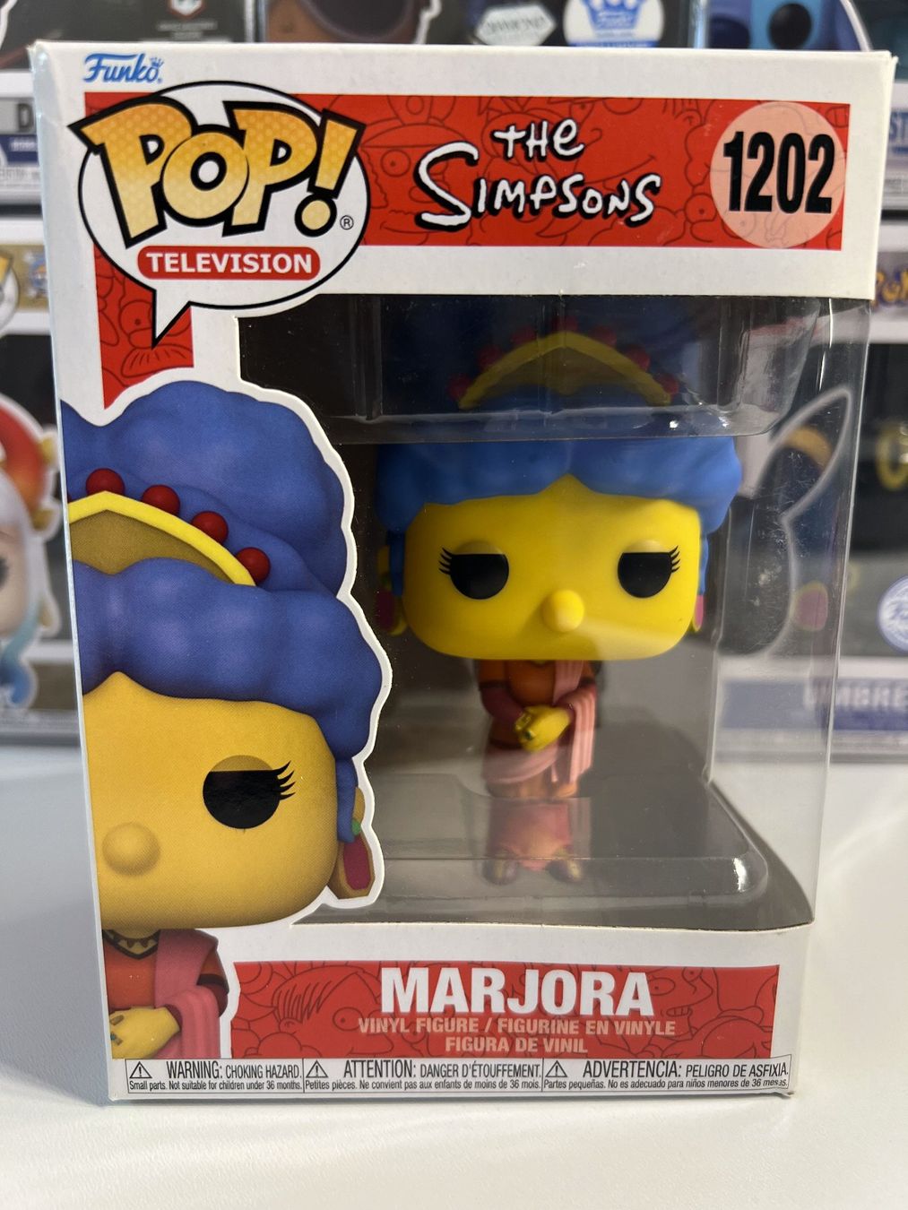 Funko Statuette: Funko POP! Television Les Simpsons Marjora – Nuovo e nell'imballaggio originale da Le Mouret venduto da perfectbijou