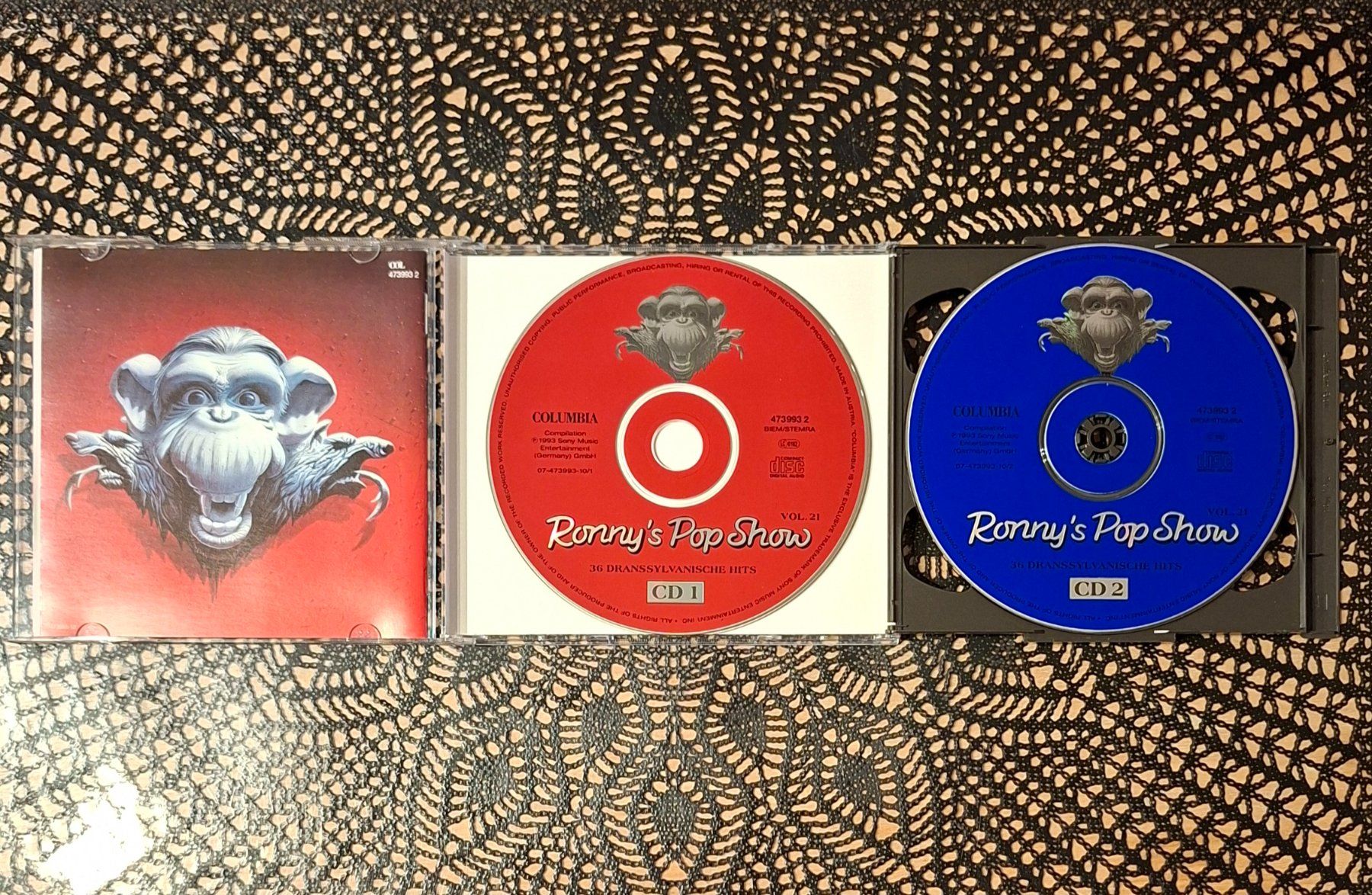 CD: Ronny's Pop Show 21, 2CD Hit Compilation Sampler 1993 – Usato da Amriswil venduto da Celini3 2