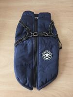 Warmer Hundemantel mit integriertem Geschirr Gr.L 40cm Neu 