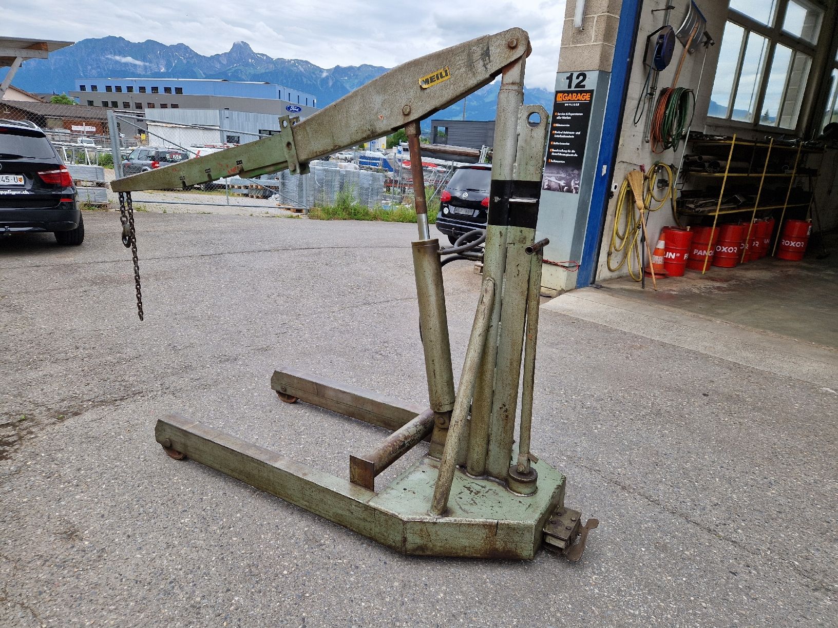 Gru: Motorenheber / Werkstattkran – Usato da Herbligen venduto da and_q5hr 2