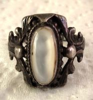 Vintage-Ring 925 Sterlingsilber Bague ancienne Anello vintag