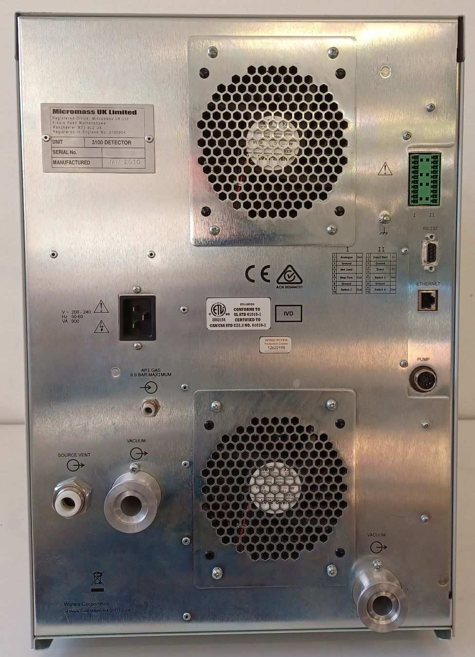 Accessori da laboratorio: Waters 3100 Mass Detector – Difettoso da Niederdorf venduto da LeptonAG_Labor 2