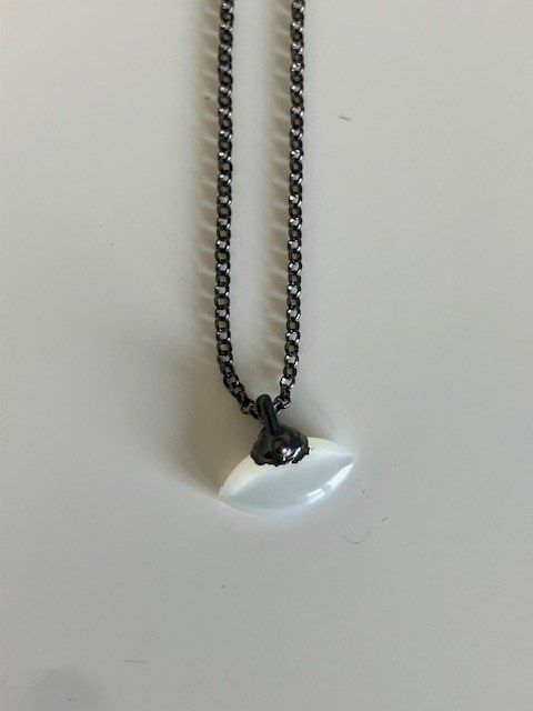 Catenine: Collier mit Mondstein + extra Kette – Usato da Nidau venduto da NaLa_62484 1