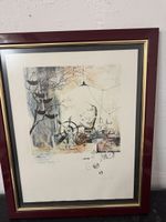 Schöne Bild mit Signatur (67 x55 cm) Nr 163