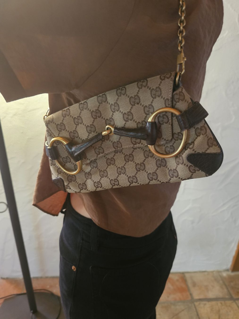 Gucci Borse da donna: Gucci Handtasche Canvas/Leder, Vintage – Usato da Meisterschwanden venduto da Luluku 7